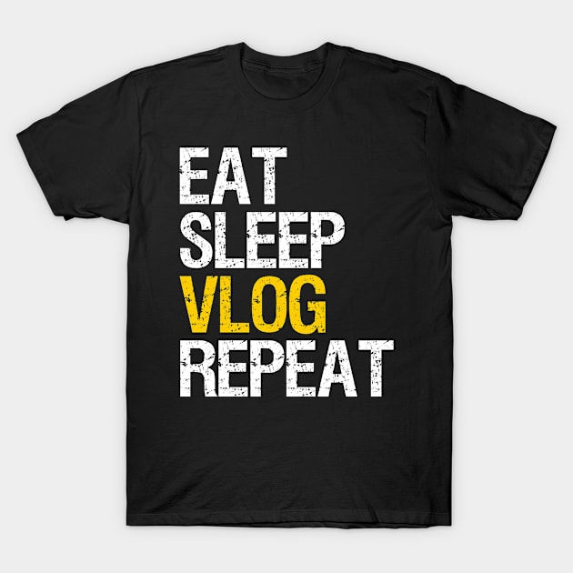 Vlog T-Shirt by reyzo9000